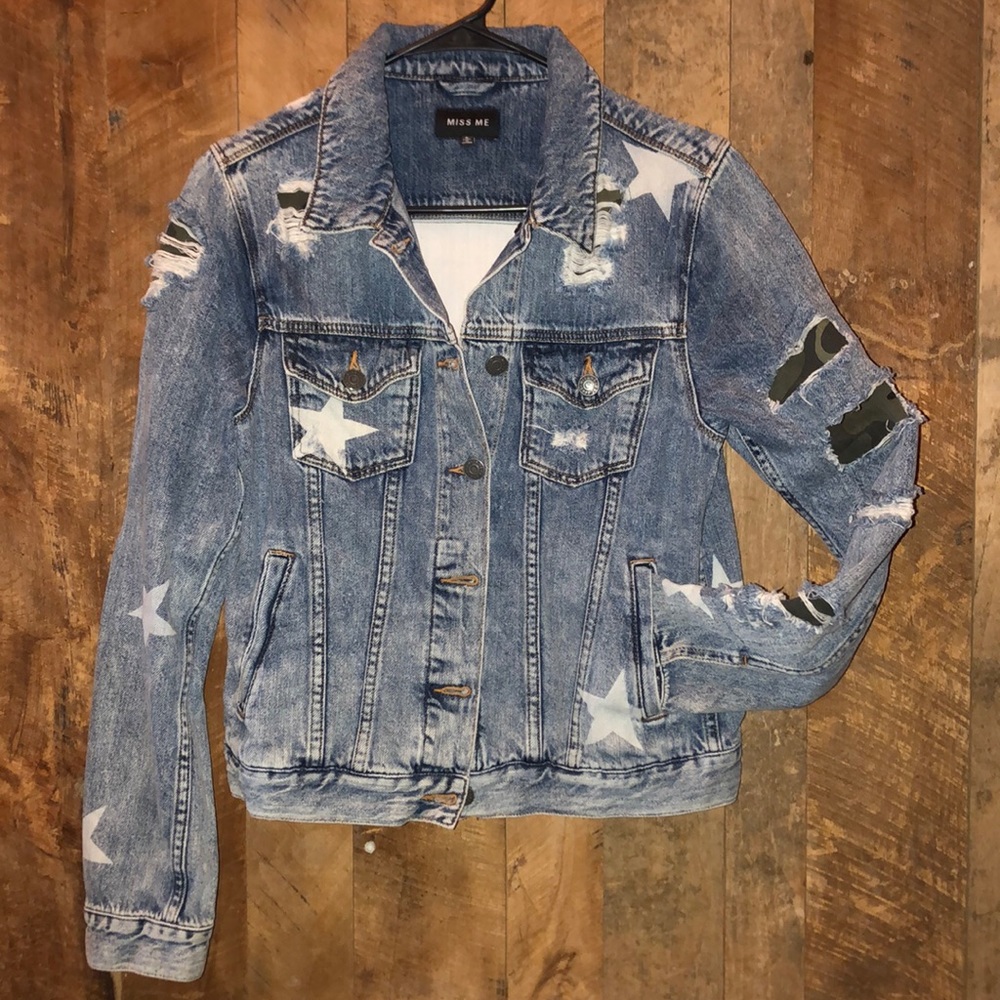 Miss Me jean jacket, NWOT, size small